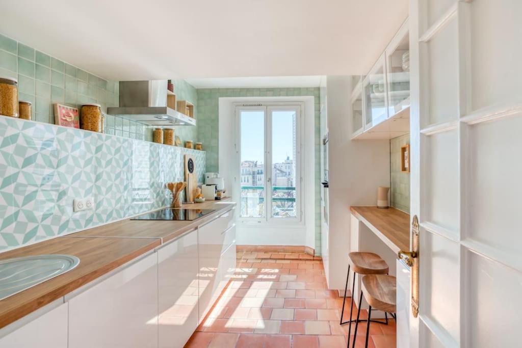 #48 Suite Jean Top Floor Terrace 5Min Walk Sea Ac Nice Buitenkant foto