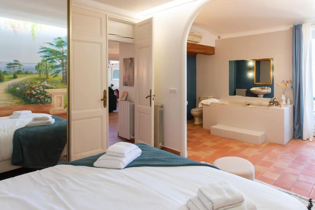 #48 Suite Jean Top Floor Terrace 5Min Walk Sea Ac Nice Buitenkant foto