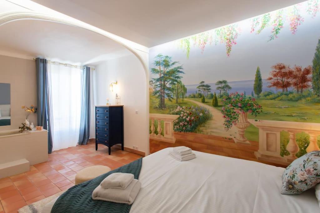 #48 Suite Jean Top Floor Terrace 5Min Walk Sea Ac Nice Buitenkant foto