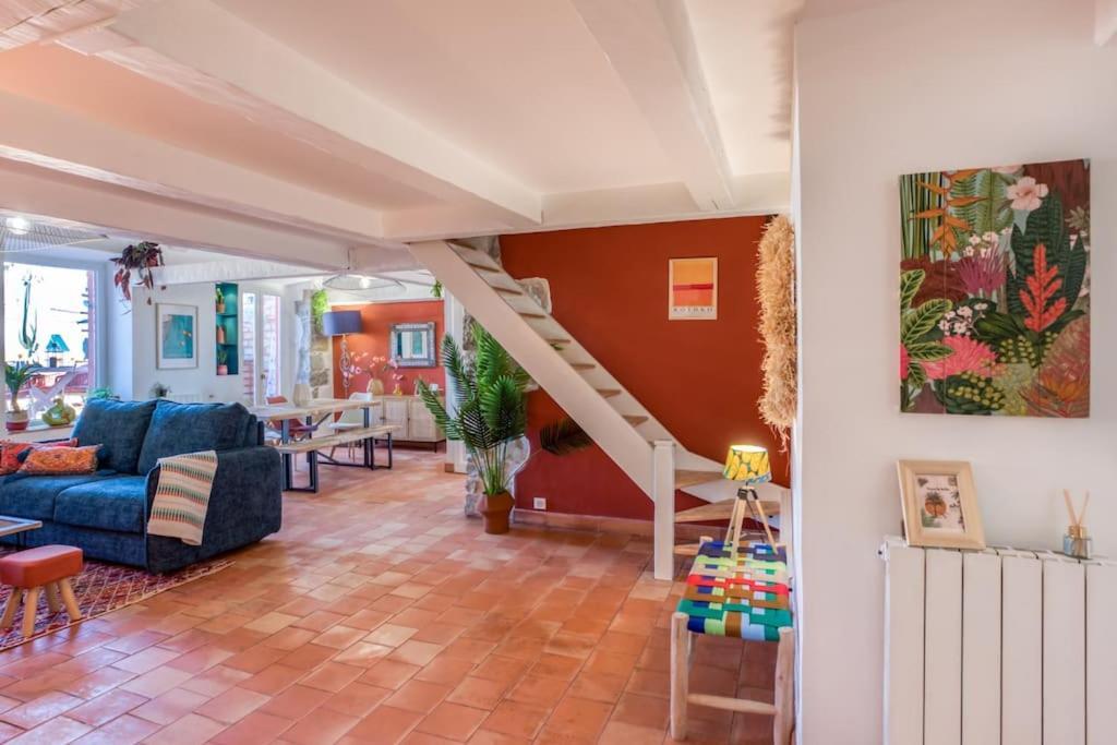 #48 Suite Jean Top Floor Terrace 5Min Walk Sea Ac Nice Buitenkant foto